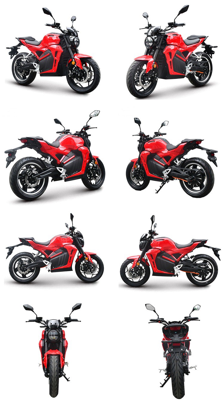 EEC Certified Electric Motorcycle-Red